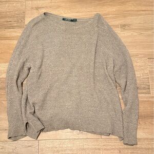 Classic style knit sweater